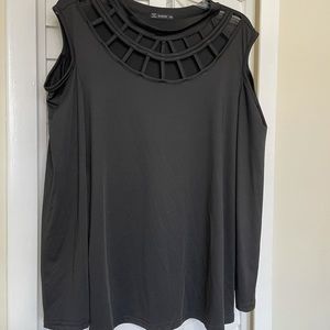 Black long sleeve blouse